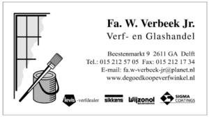 Verbeek Verf- en Glashandel